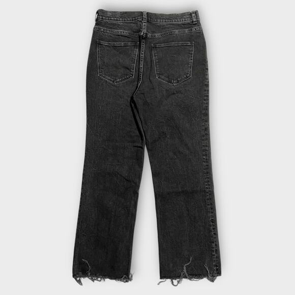 La Vie Rebecca Taylor Raw Hem Straight Leg Jeans Size 30 - Picture 2 of 6